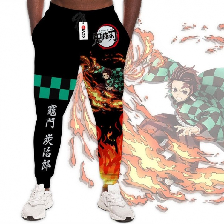 Demon Slayer Kimets  Anime Healthy Cloth Casual Pants S-5XL  price for 2 pcs
