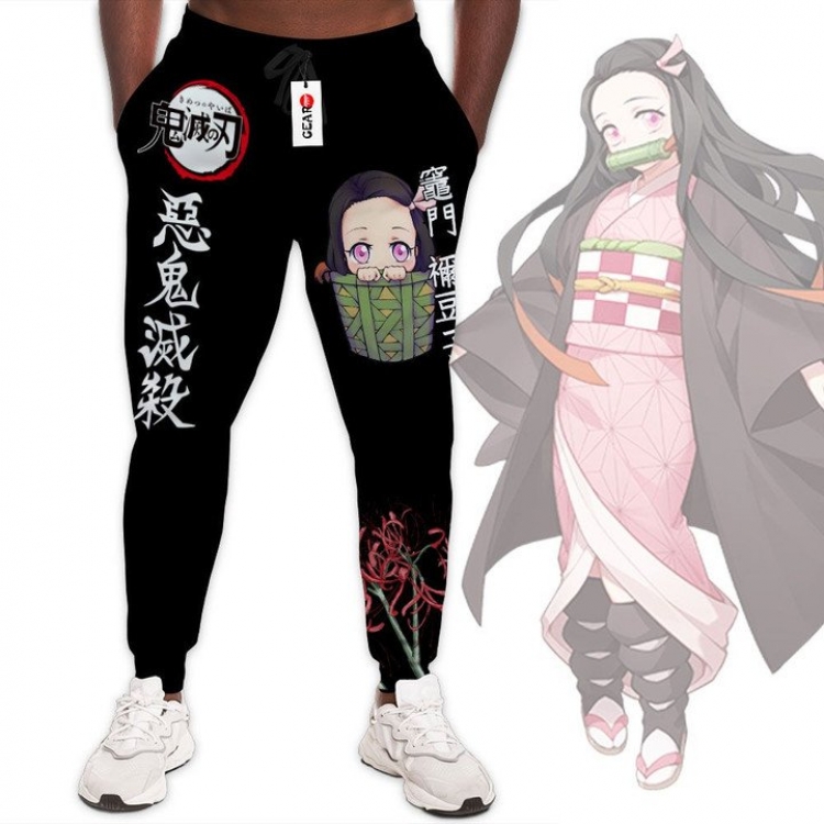 Demon Slayer Kimets  Anime Healthy Cloth Casual Pants S-5XL  price for 2 pcs