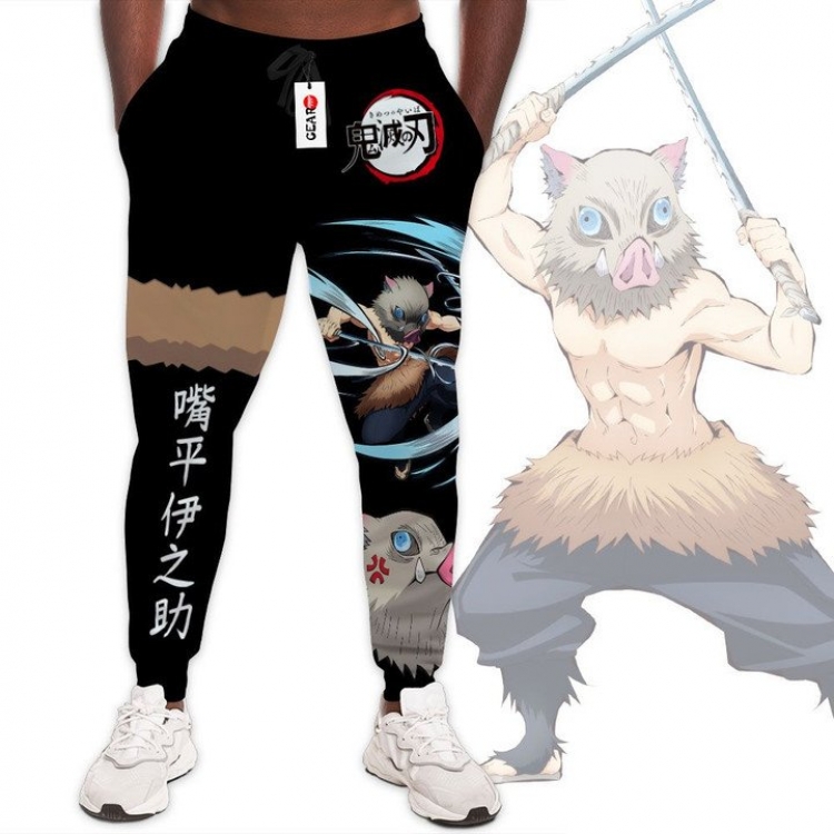 Demon Slayer Kimets  Anime Healthy Cloth Casual Pants S-5XL  price for 2 pcs