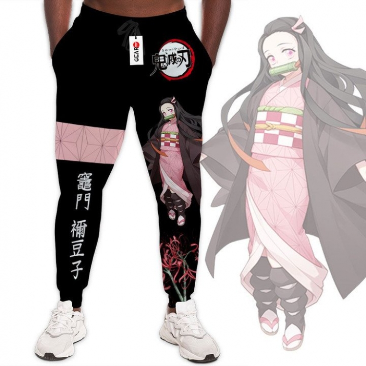 Demon Slayer Kimets  Anime Healthy Cloth Casual Pants S-5XL  price for 2 pcs