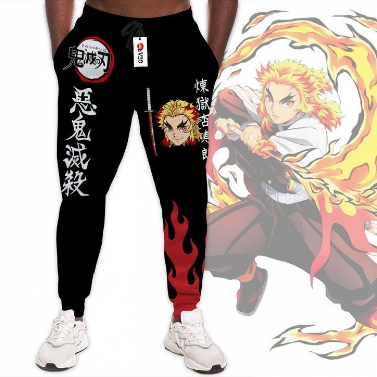 Demon Slayer Kimets  Anime Healthy Cloth Casual Pants S-5XL  price for 2 pcs