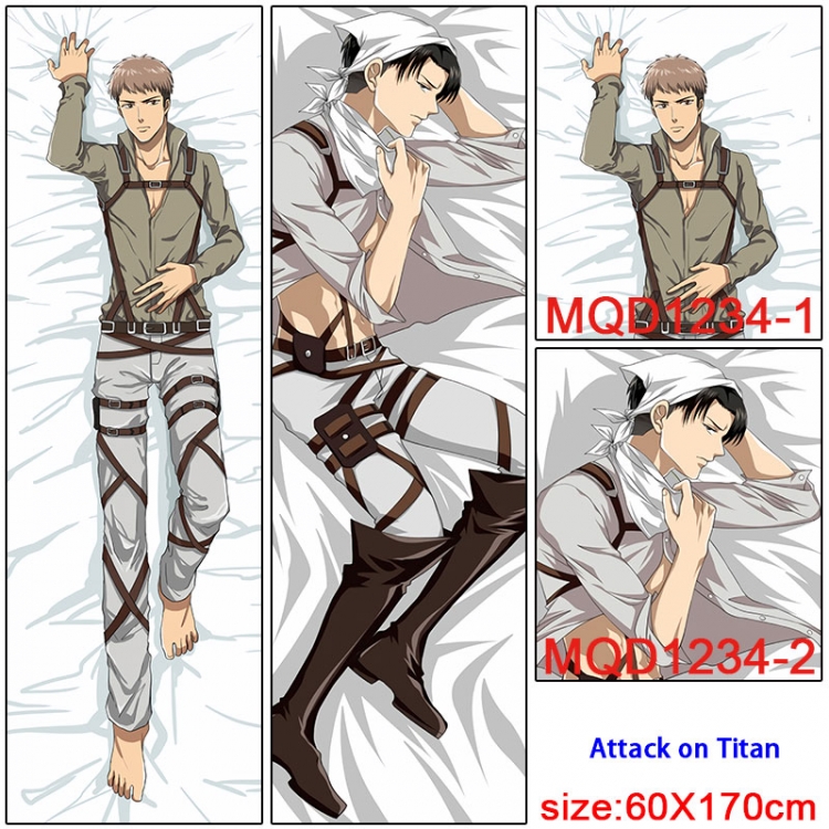 Shingeki no Kyojin  Anime body pillow cushion  50X150CM NO FILLING MQD-1234-3