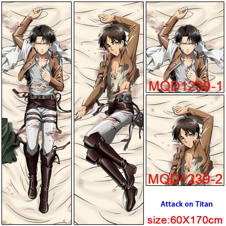 Shingeki no Kyojin  Anime body pillow cushion  50X150CM MQD-1239-3