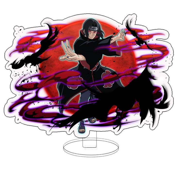 Naruto Anime characters acrylic Standing Plates Keychain 15CM 52496