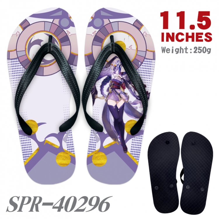 Genshin Impact Thickened rubber flip-flops slipper average size SPR-40296