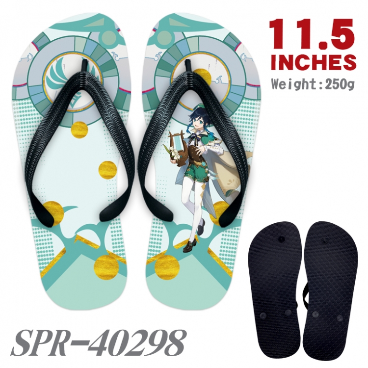 Genshin Impact Thickened rubber flip-flops slipper average size SPR-40298