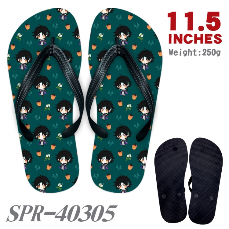 Genshin Impact Thickened rubber flip-flops slipper average size SPR-40305