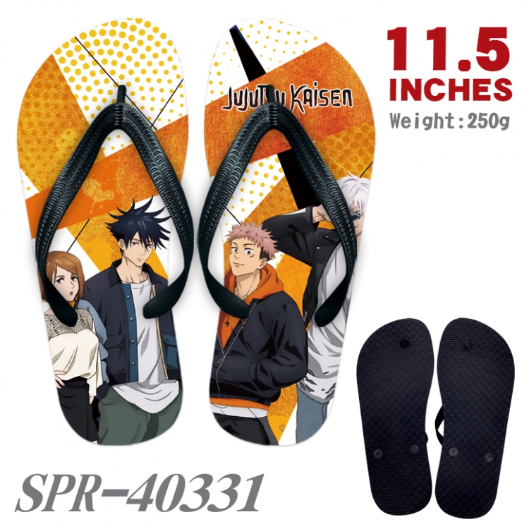 Jujutsu Kaisen  Thickened rubber flip-flops slipper average size  SPR-40331