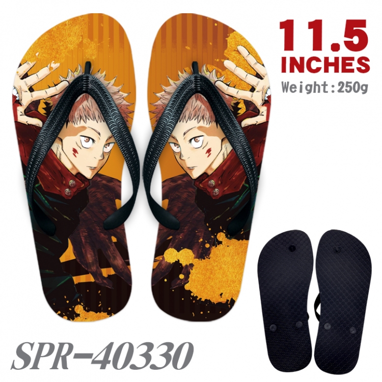 Jujutsu Kaisen  Thickened rubber flip-flops slipper average size  SPR-40330