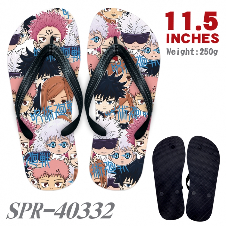 Jujutsu Kaisen  Thickened rubber flip-flops slipper average size SPR-40332