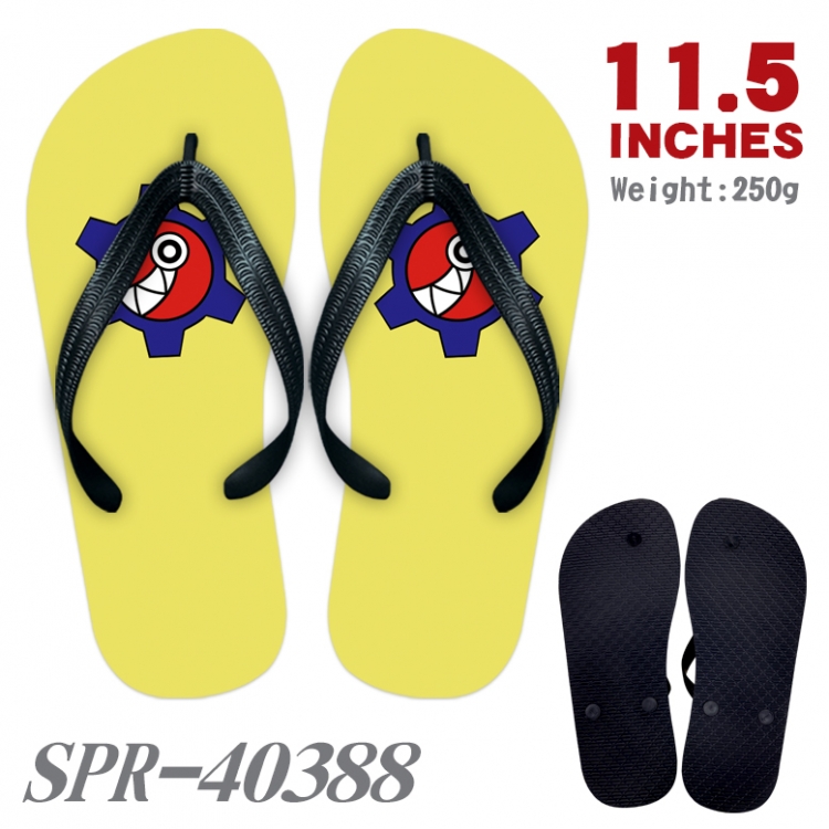 SK∞ Thickened rubber flip-flops slipper average size SPR-40388