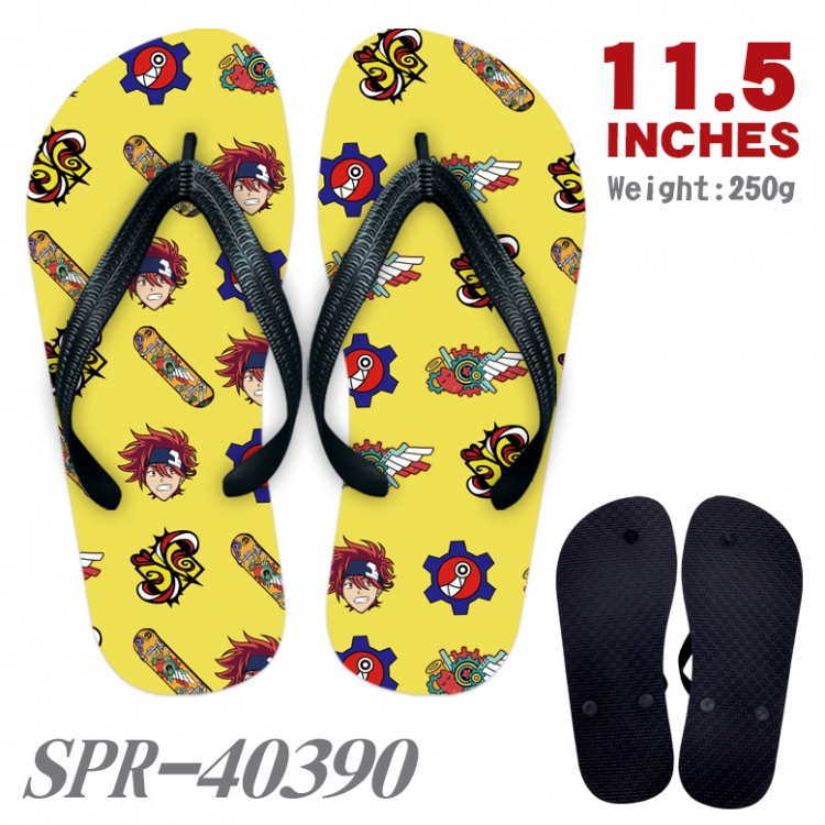 SK∞ Thickened rubber flip-flops slipper average size SPR-40390