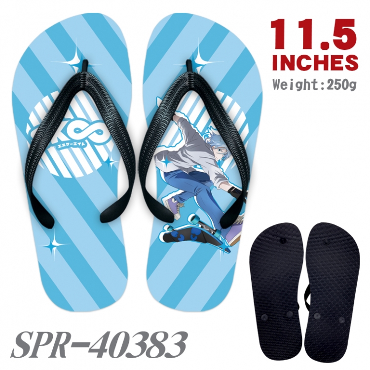 SK∞ Thickened rubber flip-flops slipper average size SPR-40383