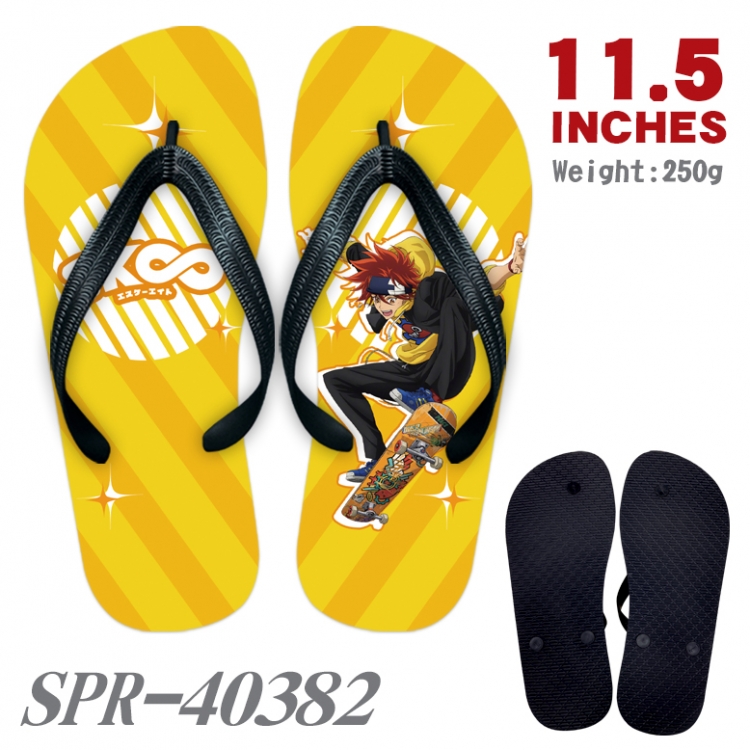 SK∞ Thickened rubber flip-flops slipper average size SPR-40382