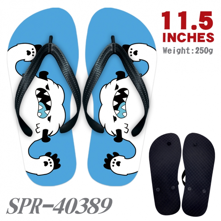 SK∞ Thickened rubber flip-flops slipper average size SPR-40389