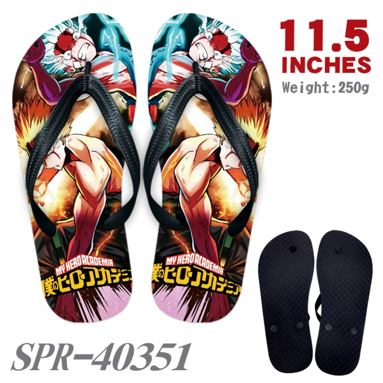My Hero Academia Thickened rubber flip-flops slipper average size SPR-40351