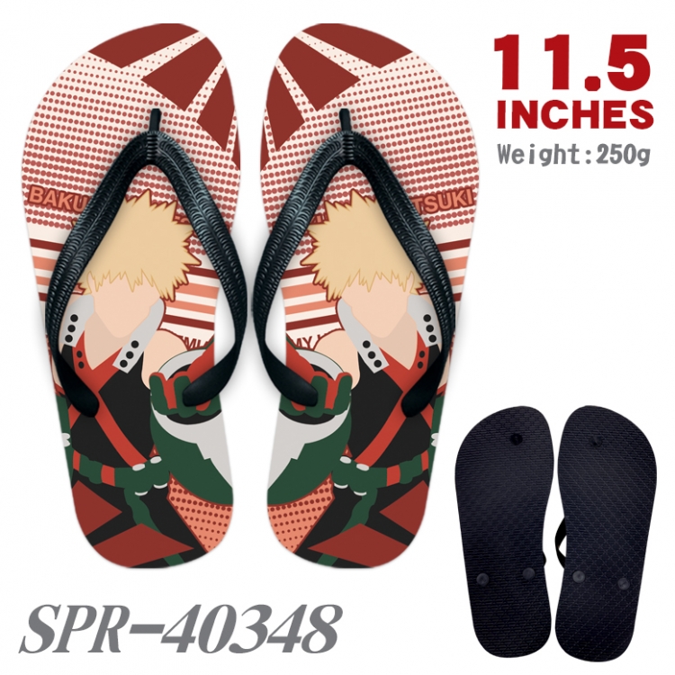 My Hero Academia Thickened rubber flip-flops slipper average size PR-40348