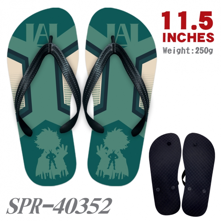 My Hero Academia Thickened rubber flip-flops slipper average size SPR-40352