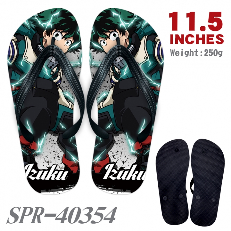 My Hero Academia Thickened rubber flip-flops slipper average size SPR-40354