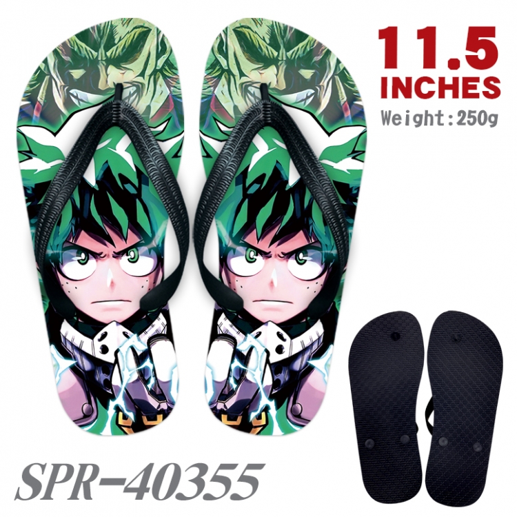 My Hero Academia Thickened rubber flip-flops slipper average size SPR-40355