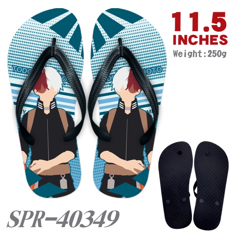 My Hero Academia Thickened rubber flip-flops slipper average size SPR-40349