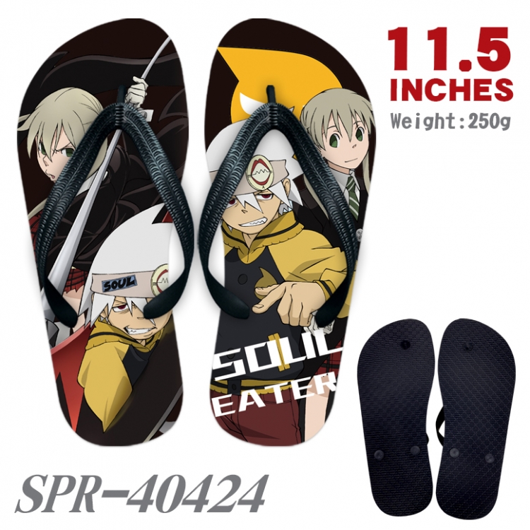 Soul Eater Thickened rubber flip-flops slipper average size  SPR-40424