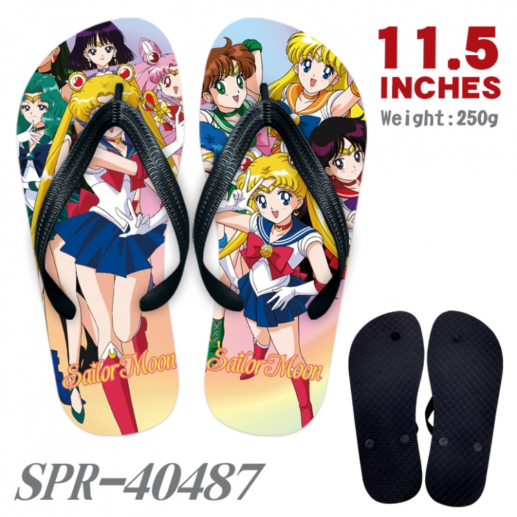 sailormoon Thickened rubber flip-flops slipper average size  SPR-40487
