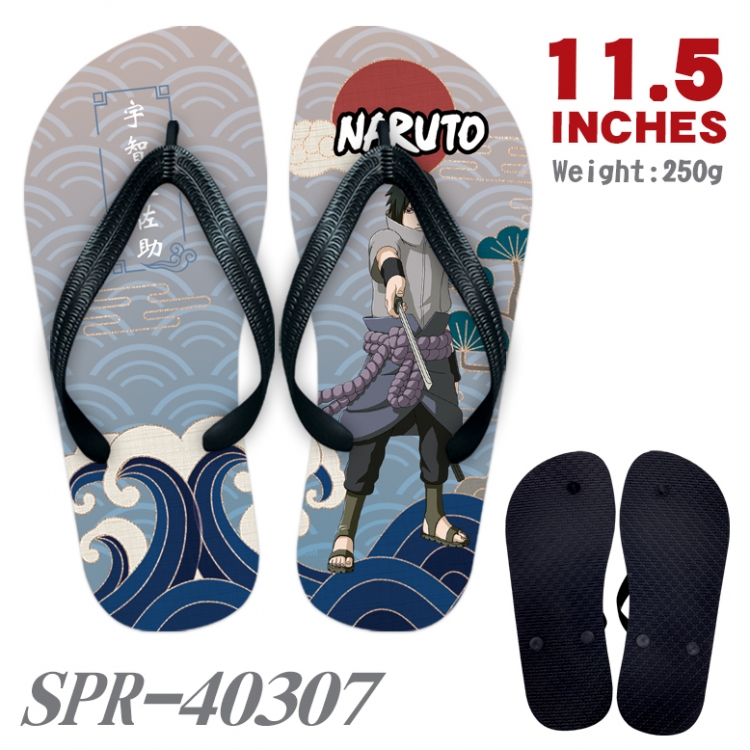 Naruto Thickened rubber flip-flops slipper average size SPR-40307