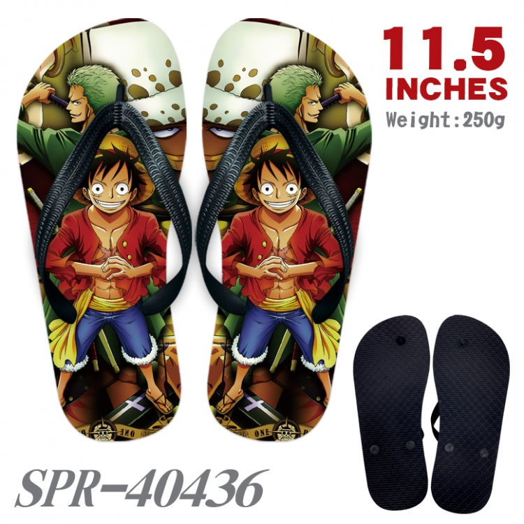 One Piece Thickened rubber flip-flops slipper average size  SPR-40436