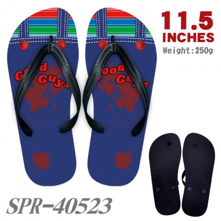 Chucky  Thickened rubber flip-flops slipper average size SPR-40523