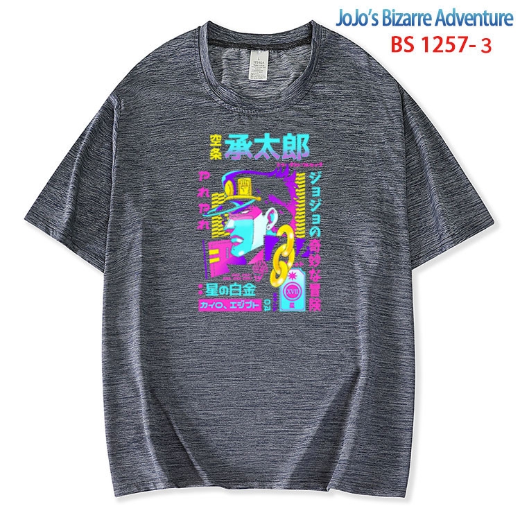 JoJos Bizarre Adventure ice silk cotton loose and comfortable T-shirt from XS to 5XL BS-1257-3
