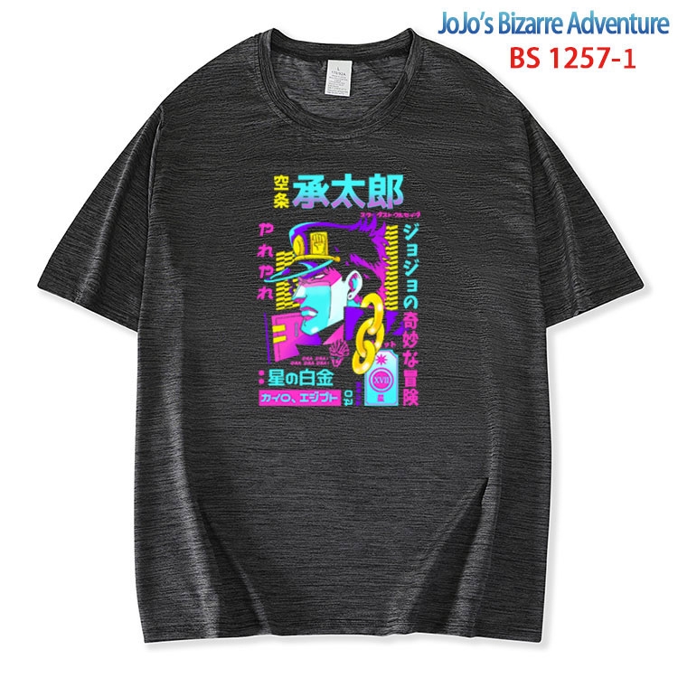 JoJos Bizarre Adventure ice silk cotton loose and comfortable T-shirt from XS to 5XL BS-1257-1