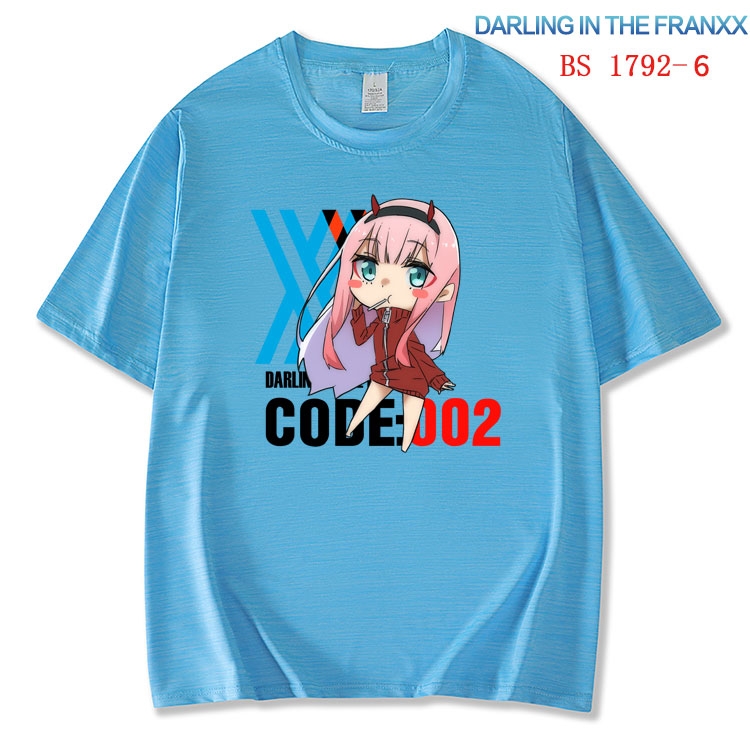 DARLING in the FRANX ice silk cotton loose and comfortable T-shirt from XS to 5XL BS-1792-6