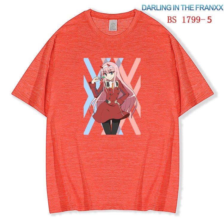DARLING in the FRANX ice silk cotton loose and comfortable T-shirt from XS to 5XL  BS-1799-5