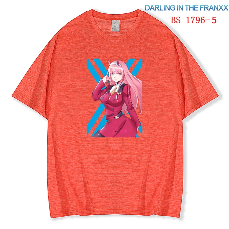 DARLING in the FRANX ice silk cotton loose and comfortable T-shirt from XS to 5XL BS-1796-5