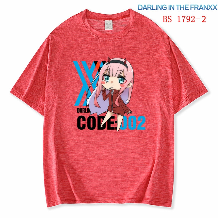 DARLING in the FRANX ice silk cotton loose and comfortable T-shirt from XS to 5XL  BS-1792-2