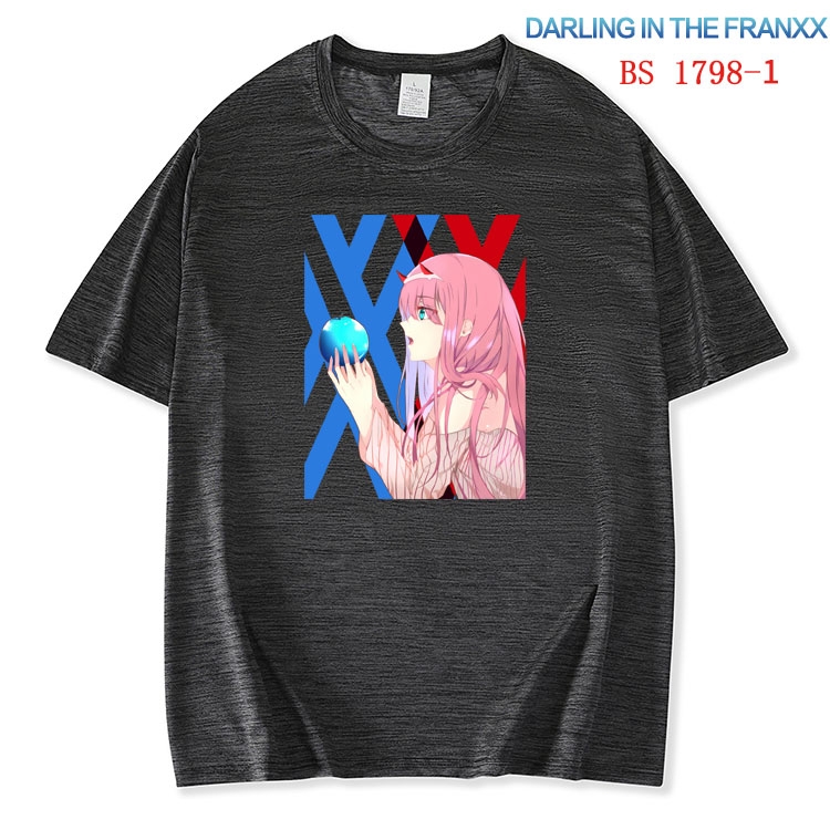 DARLING in the FRANX ice silk cotton loose and comfortable T-shirt from XS to 5XL BS-1798-1