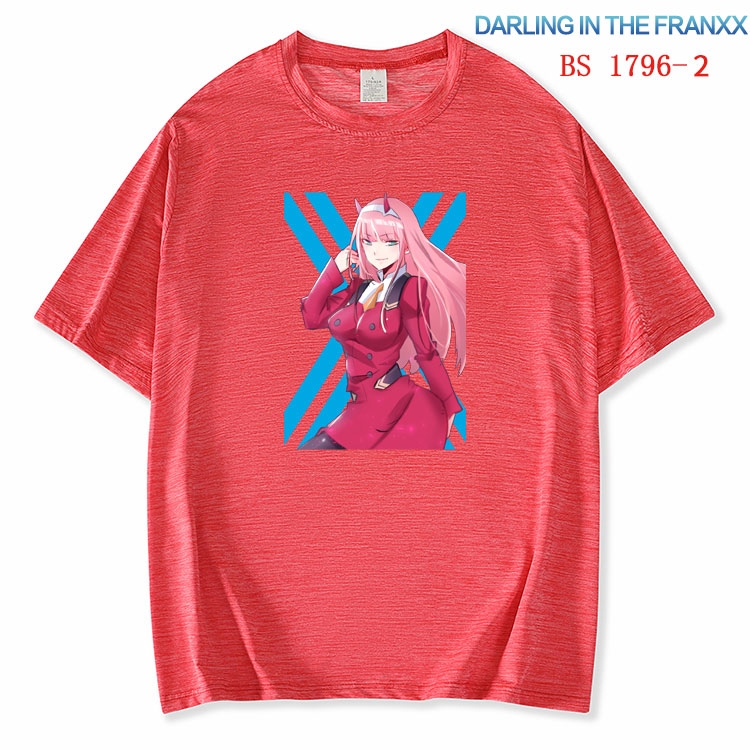 DARLING in the FRANX ice silk cotton loose and comfortable T-shirt from XS to 5XL BS-1796-2