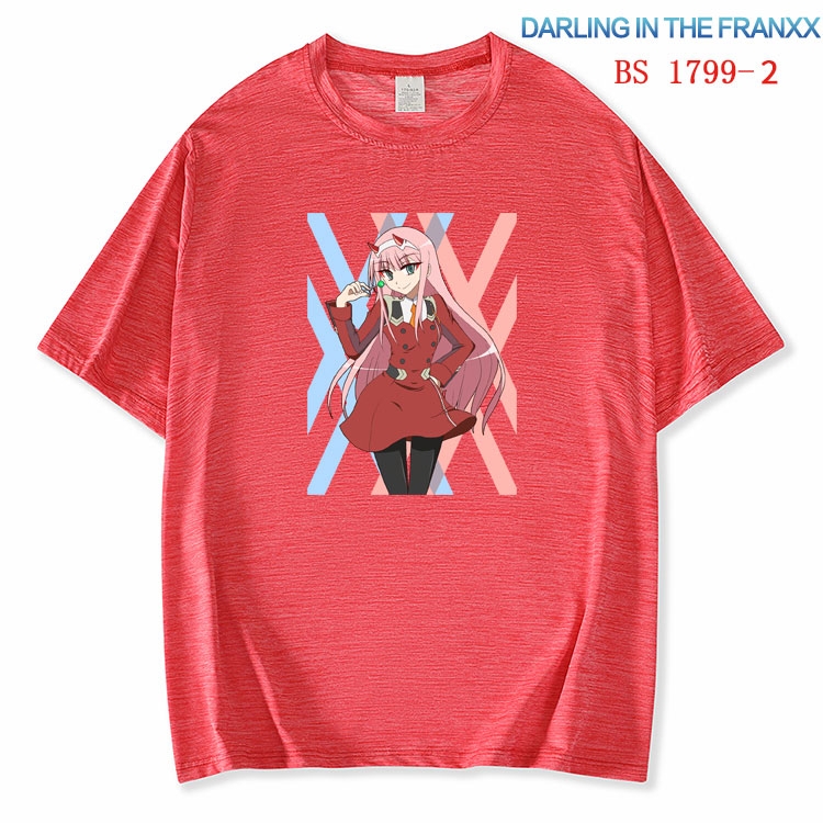 DARLING in the FRANX ice silk cotton loose and comfortable T-shirt from XS to 5XL BS-1799-2