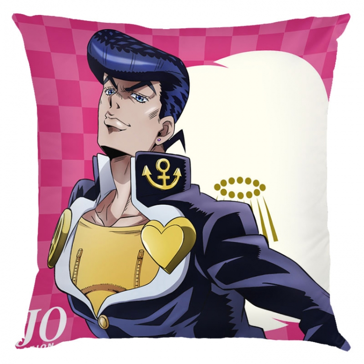 JoJos Bizarre Adventure  Anime square full-color pillow cushion 45X45CM NO FILLING   J1-250