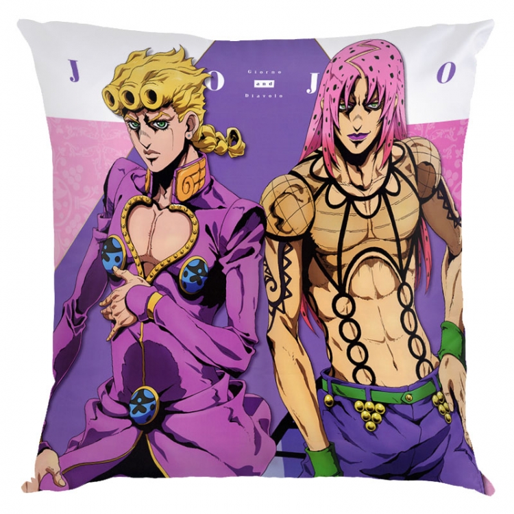 JoJos Bizarre Adventure  Anime square full-color pillow cushion 45X45CM NO FILLING  J1-183