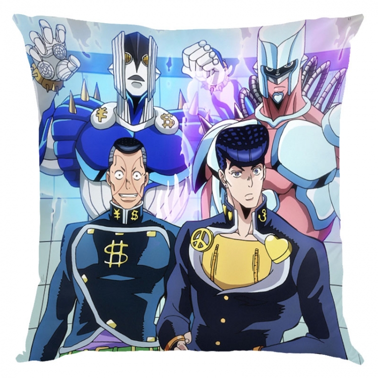JoJos Bizarre Adventure  Anime square full-color pillow cushion 45X45CM NO FILLING  J1-174