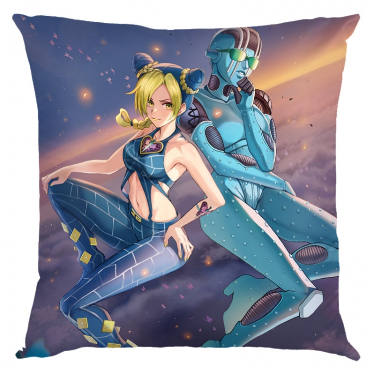 JoJos Bizarre Adventure  Anime square full-color pillow cushion 45X45CM NO FILLING  J1-203