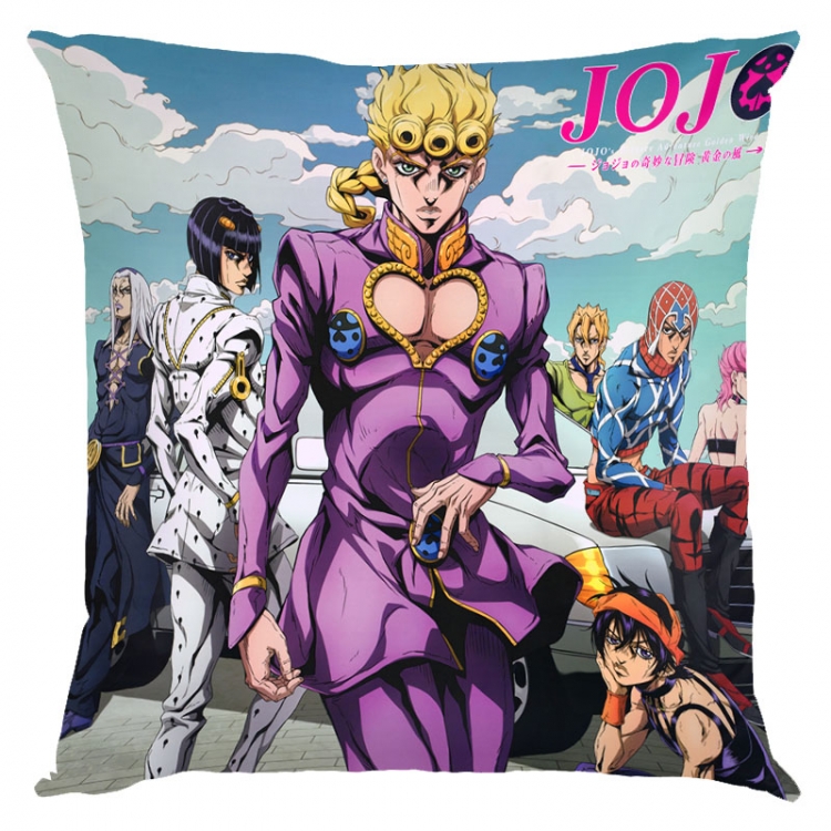 JoJos Bizarre Adventure  Anime square full-color pillow cushion 45X45CM NO FILLING  J1-161