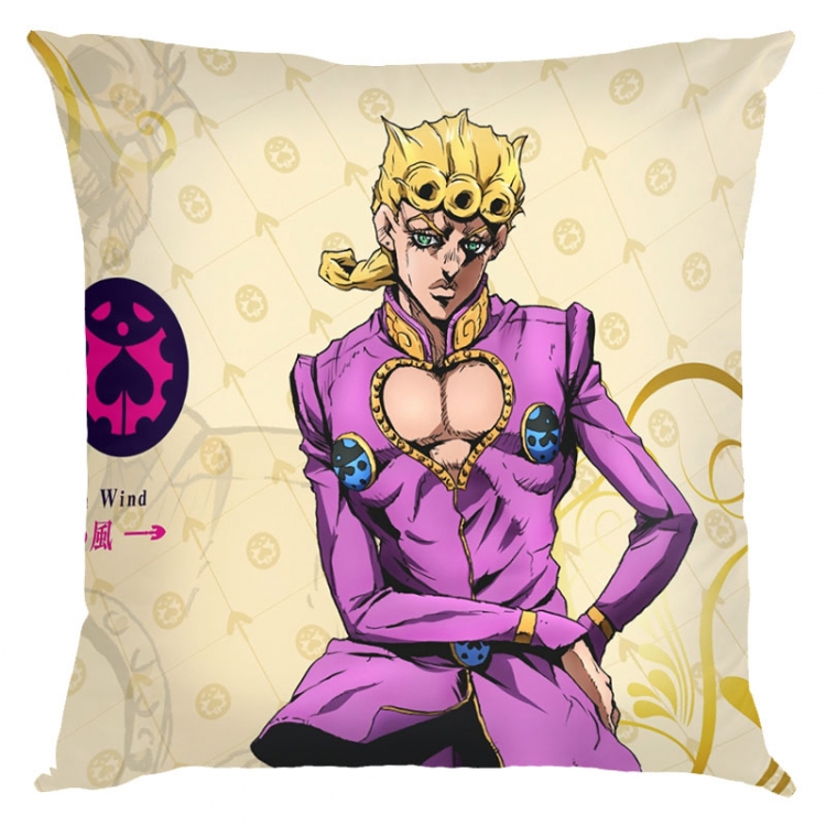 JoJos Bizarre Adventure  Anime square full-color pillow cushion 45X45CM NO FILLING  J1-231