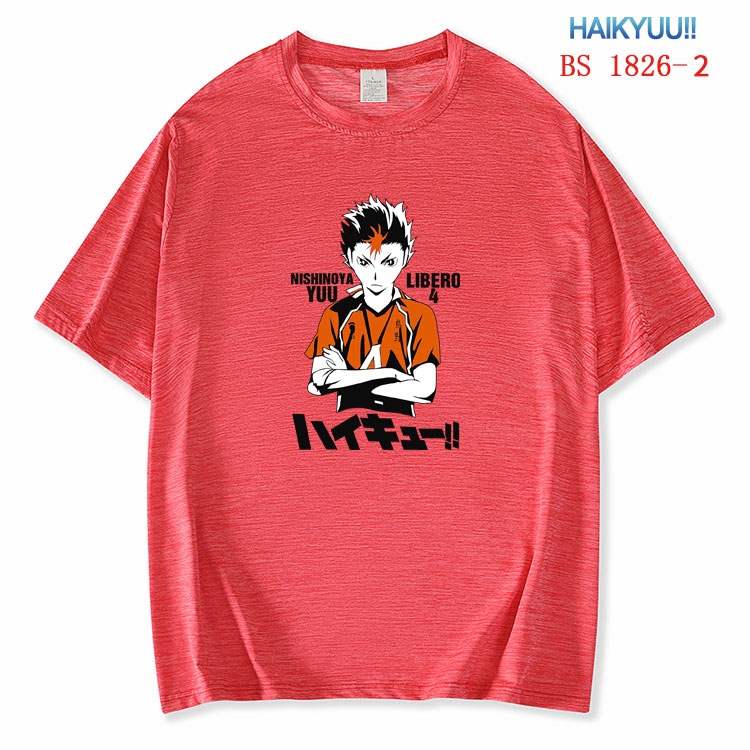 Haikyuu!! ice silk cotton loose and comfortable T-shirt from XS to 5XL BS-1826-2