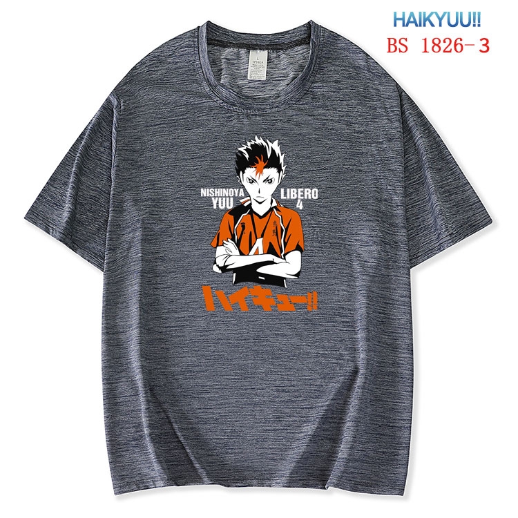 Haikyuu!! ice silk cotton loose and comfortable T-shirt from XS to 5XL BS-1826-3