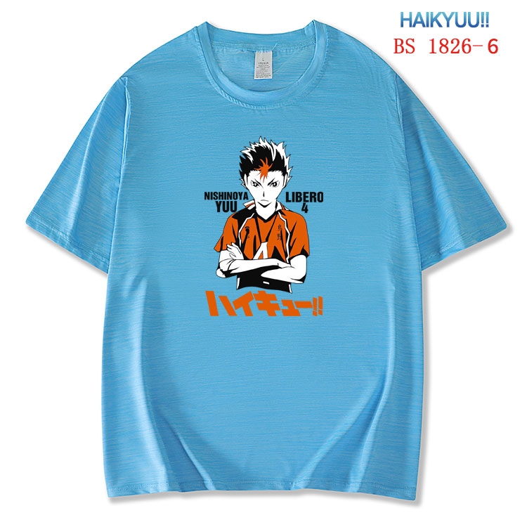 Haikyuu!! ice silk cotton loose and comfortable T-shirt from XS to 5XL  BS-1826-6