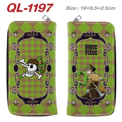 One Piece Anime pu leather lon...