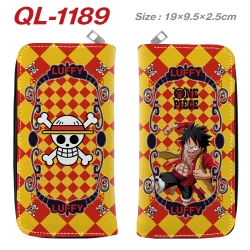 One Piece Anime pu leather lon...